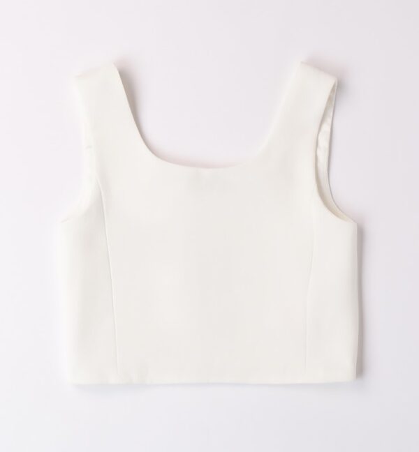 Top crop in crepe