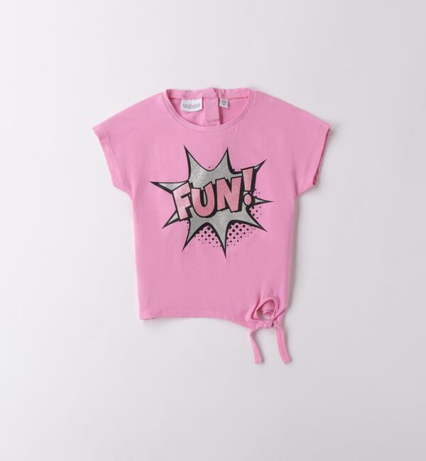 Completo felpa, t-shirt e gonna