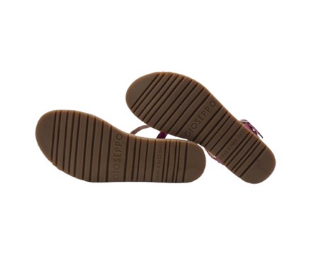Sandalo in pelle e raffia intrecciata con strass e fibbia