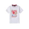 T-shirt mezza manica con stampa sunset