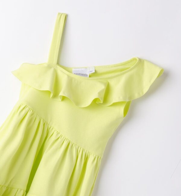Vestito monospalla in cotone