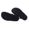 Sandalo in pelle con catena e borchie e velcro