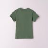 T-shirt mezza manica con stampa giraffa