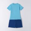 Completo t-shirt con stampa e bermuda