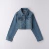 Giubbotto in denim con taschine