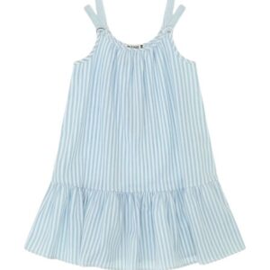 Vestito a bretelline rigato