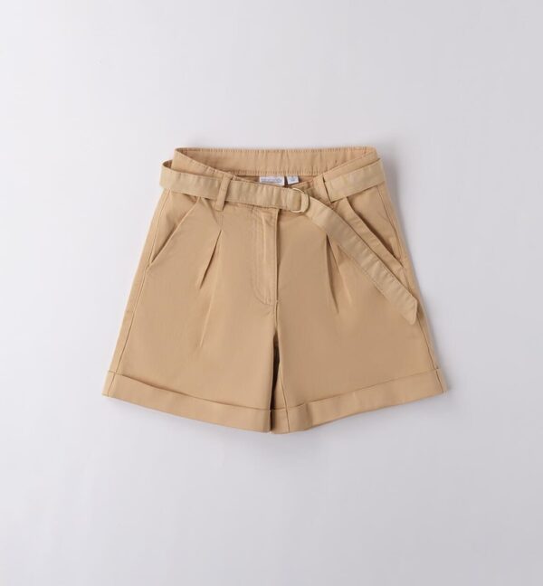 Pantalone in cotone con cintura