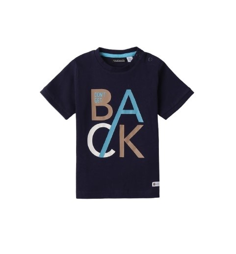 T-shirt mezza manica con stampa back