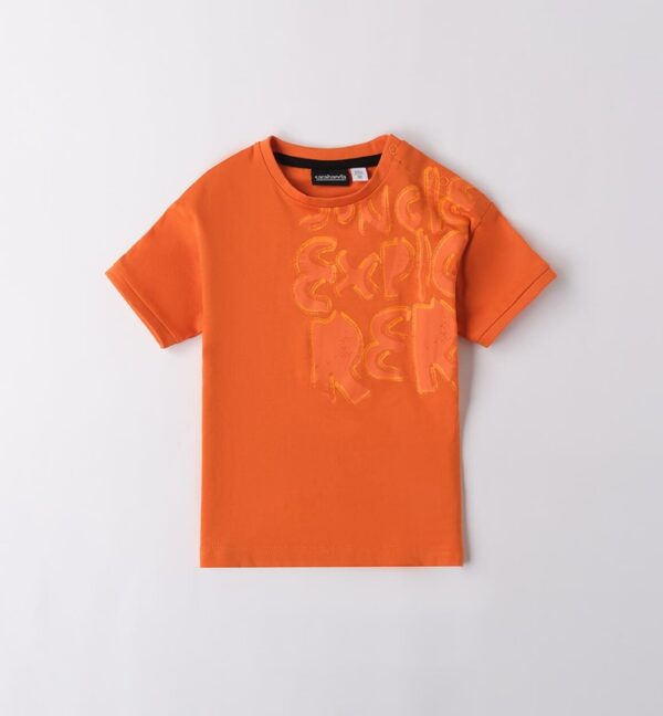 T-shirt mezza manica con stampa