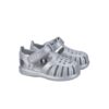 Scarpa da mare ragnetto metallizzata con velcro
