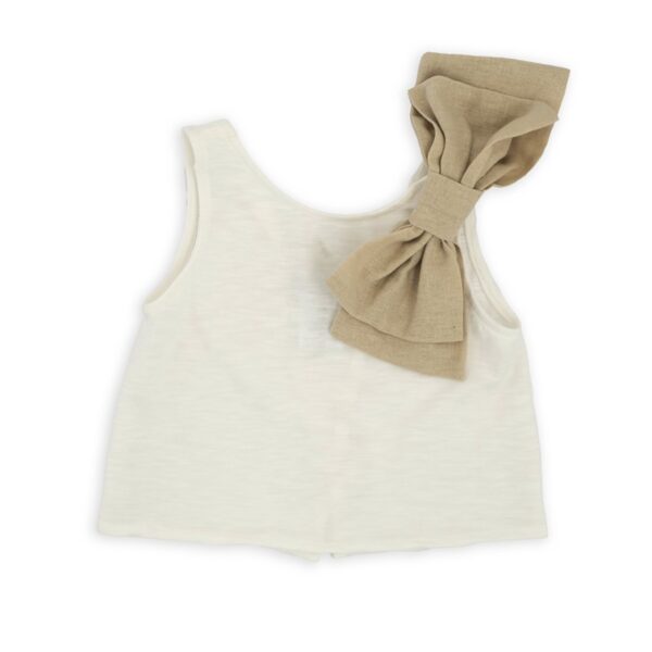 Completo canotta con fiocco e short