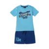 Completo t-shirt con stampa e bermuda