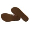 Sandalo in pelle con dischetti in micro glitter