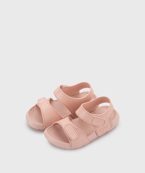 Sandalo con doppio velcro