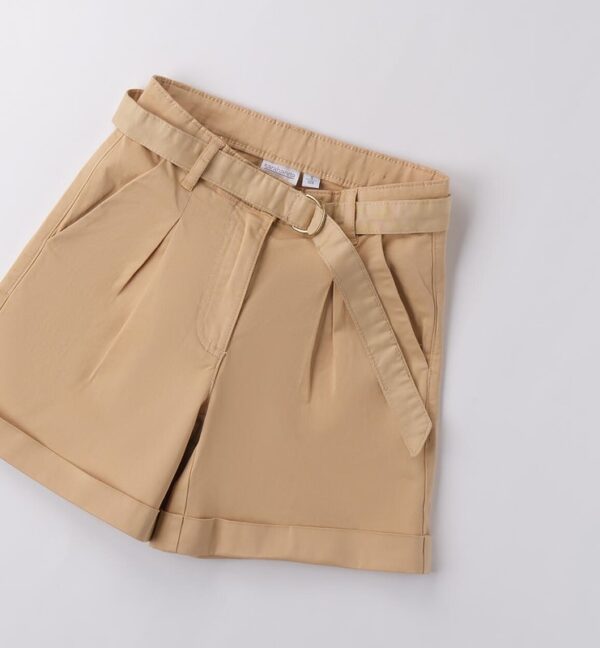 Pantalone in cotone con cintura