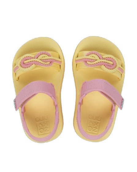 Sandalo con nodo marinaro e velcro