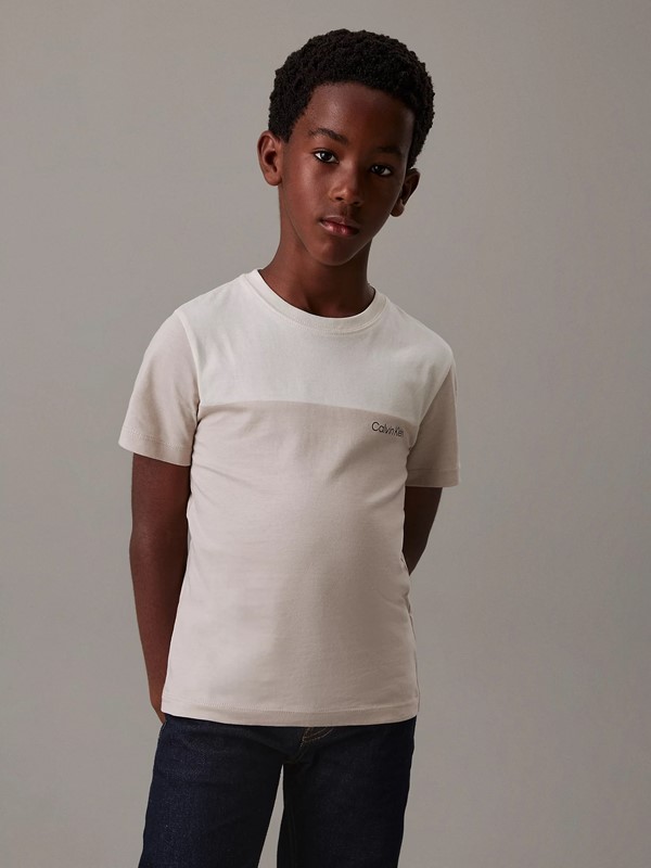 Confezione da due t-shirt mezza manica con logo