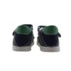 Sandalo primo passo in pelle con doppio velcro