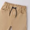 Pantalone in cotone con vita elasticizzata