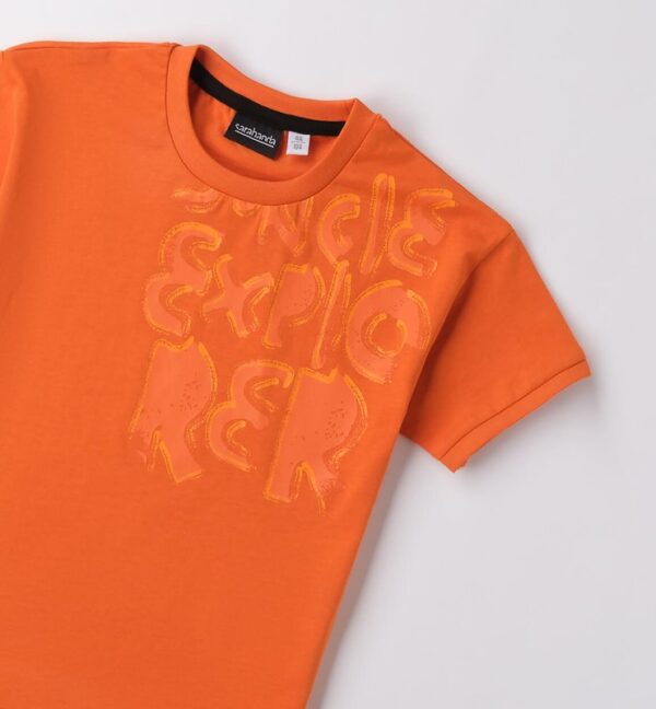 T-shirt mezza manica con stampa