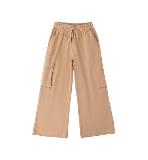 Pantalone in tessuto tecnico con tasche