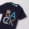 T-shirt mezza manica con stampa back