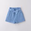 Short in sangallo con cintura