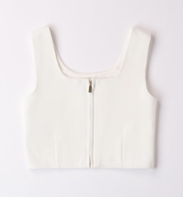 Top crop in crepe