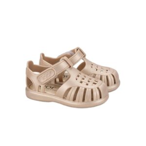 Scarpa da mare ragnetto metallizzata con velcro