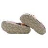 Sandalo in vernice laminata con velcro e fibbia