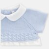 Pagliaccetto in maglia e tessuto