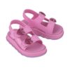 Sandalo doppio velcro con cuoricini