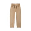 Pantalone in cotone con vita elasticizzata