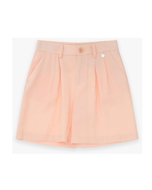Bermuda zip gabardina