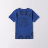 T-shirt mezza manica con stampa sul retro