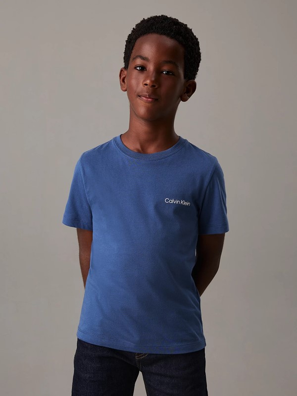Confezione da due t-shirt mezza manica con logo
