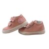 Sneaker primo passo in tela con doppio velcro