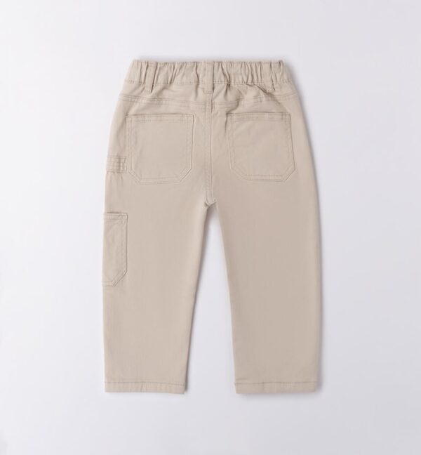 Pantalone in cotone con coulisse