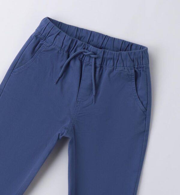 Pantalone in cotone con coulisse