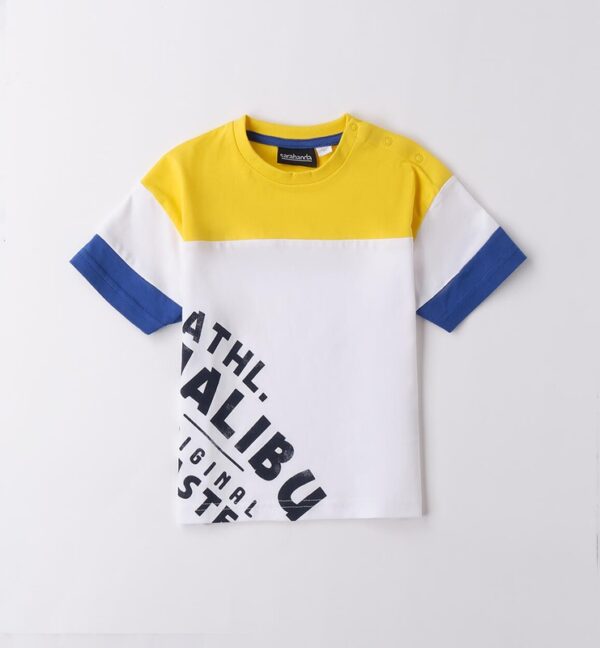 T-shirt mezza manica con stampa