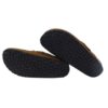 Sabot in pelle scamosciata con fibbia
