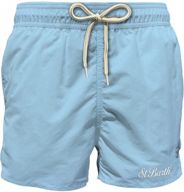 Costume mare media lunghezza con logo