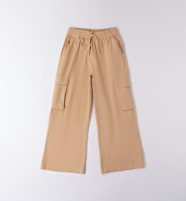 Pantalone in tessuto tecnico con tasche