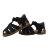 Ragnetto in camoscio con fibbia