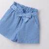 Short in sangallo con cintura