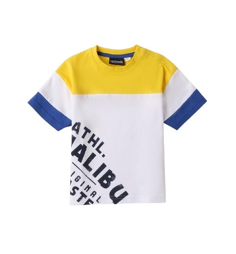 T-shirt mezza manica con stampa