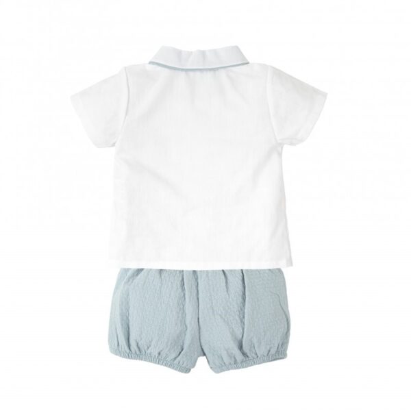 Completo camicia mezza manica e bermuda