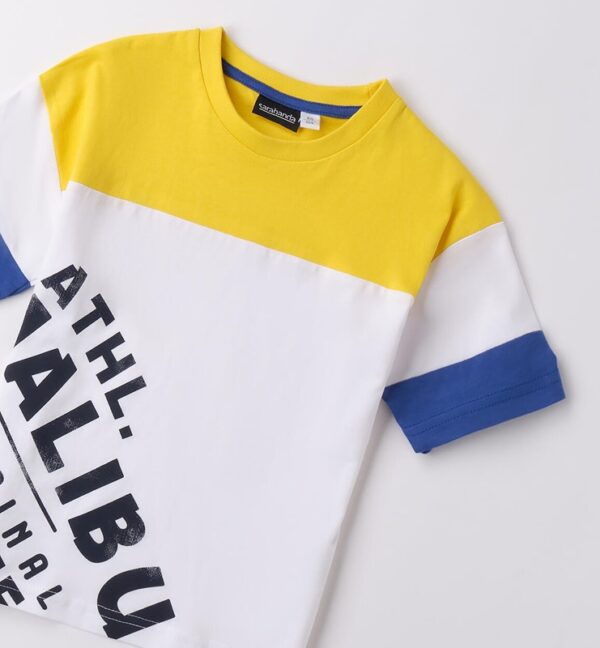 T-shirt mezza manica con stampa