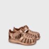 Scarpa da mare ragnetto metallizzata con velcro
