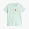 T-shirt mezza manica con stampa logo